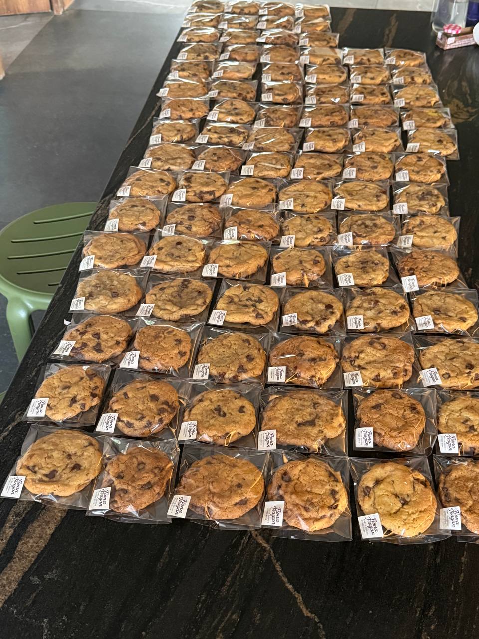 Fiona Teagan cookies at market